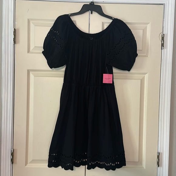 Nwt Kate spade scallop boarder knit dress large - Picture 1 of 9
